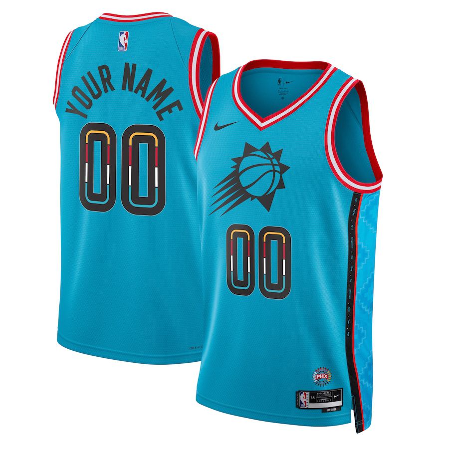 Men Phoenix Suns Nike Purple City Edition 2022-23 Swingman Custom NBA Jersey